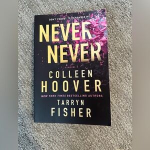 Never never book-Colleen Hoover